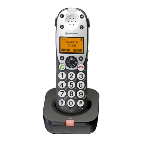 Amplicomms PowerTel 711 Voice User manual