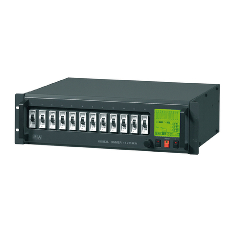 MA Digital Dimmer User manual