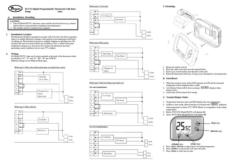 Dwyer Instruments PLVT1 installation guide