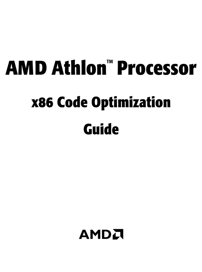 AMD Athlon Processor x86 User manual