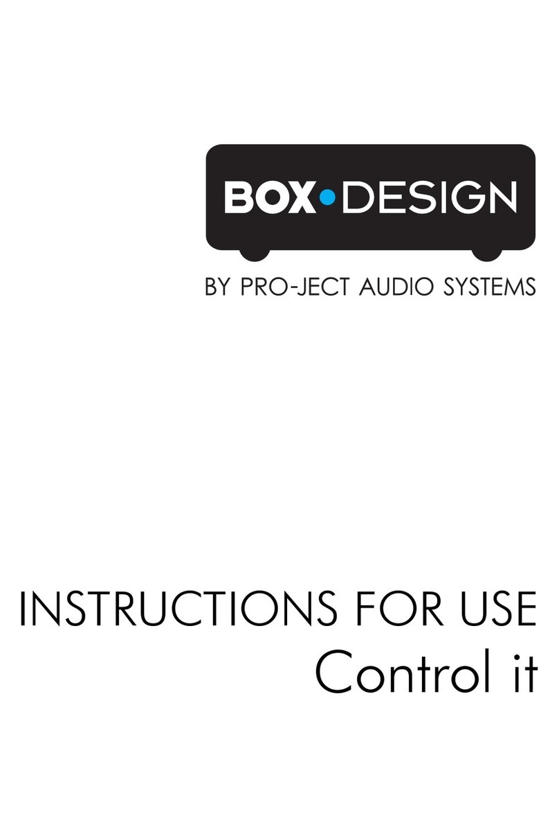 Box-Design Controller Instructions for use