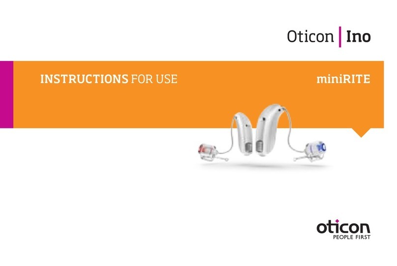 oticon minirite User manual