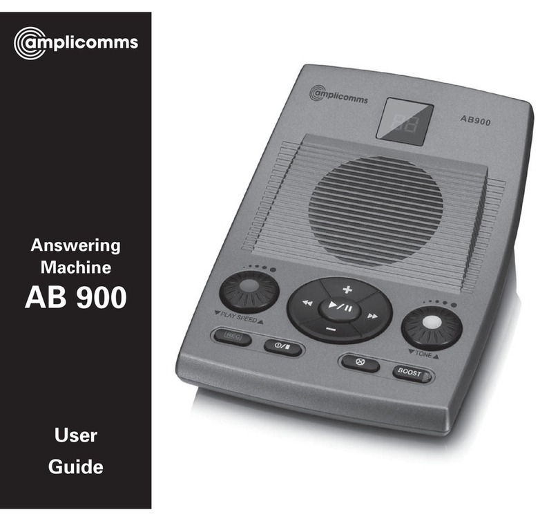 Amplicomms AB 900 user guide