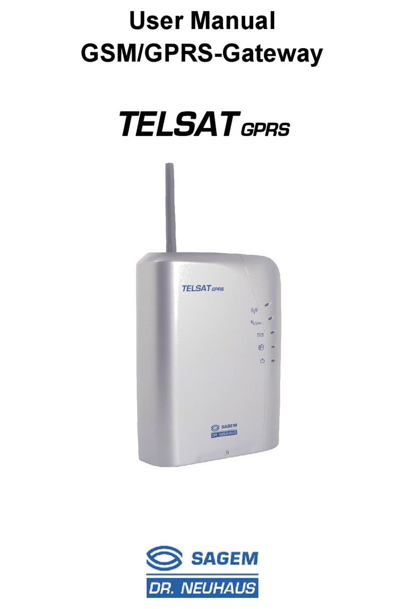Sagem telsat gprs user manual