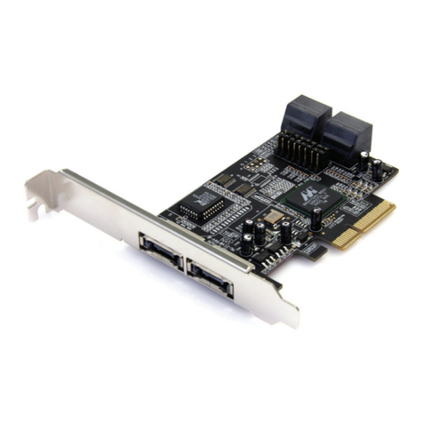 StarTech.com PEXSATA24E User manual StarTech.com PEXSATA24E User manual