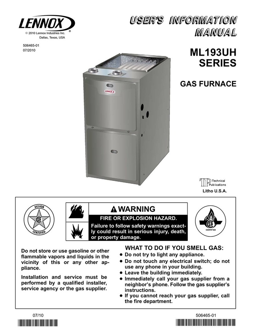 Lennox ML193UH Guide