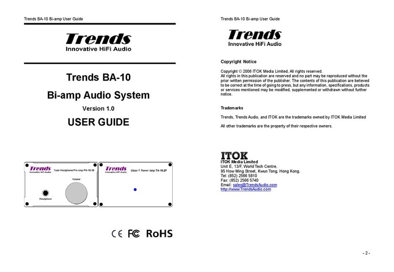Trends Audio BA-10 Lite user guide
