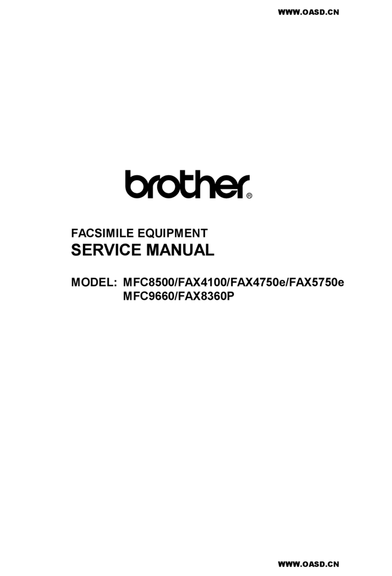 Brother MFC-8500 User manual