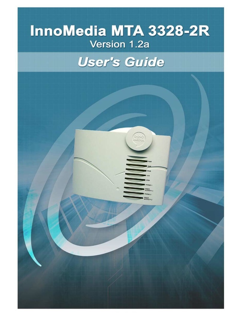 InnoMedia MTA 3328-2R user guide