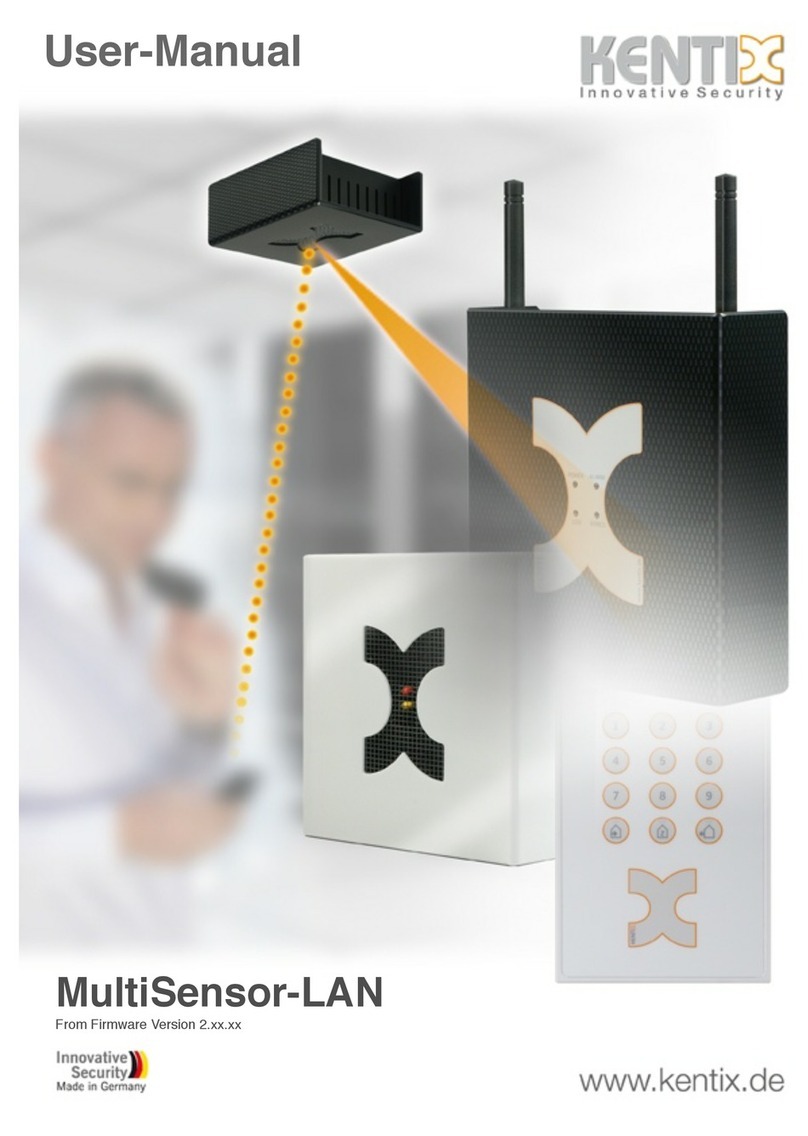 Kentix MultiSensor-LAN user manual