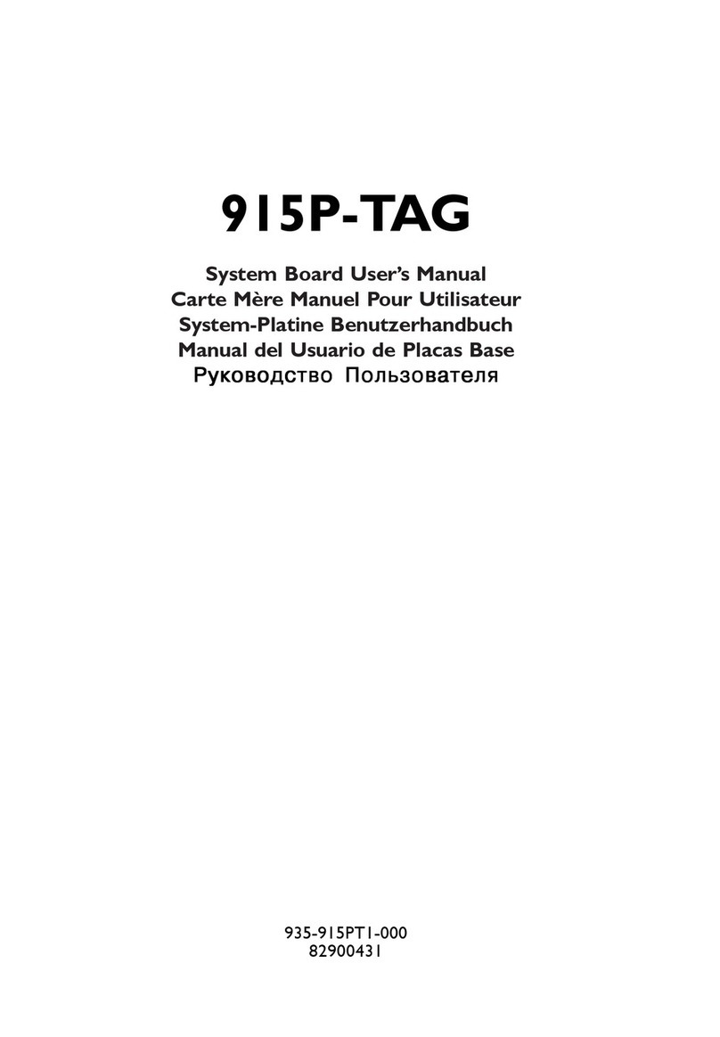DFI 915P-TAG User manual
