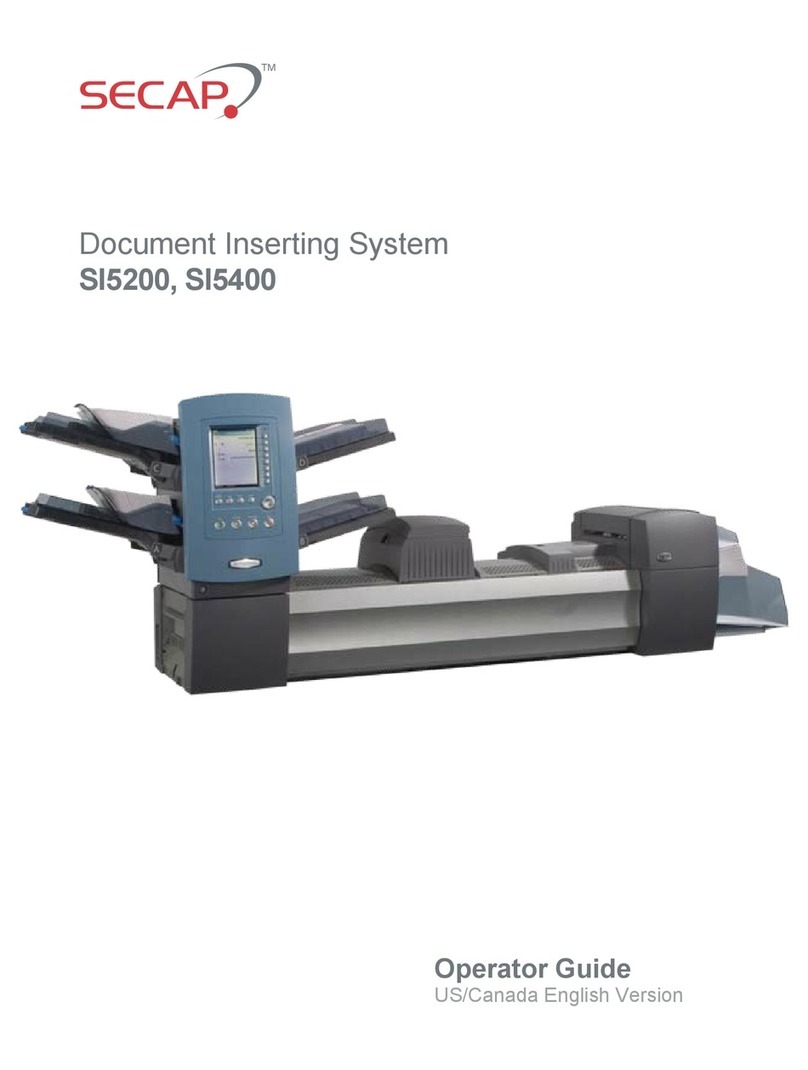 Secap SI5400 Manual