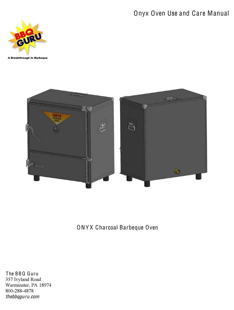 BBQ Guru Onyx use and care manual