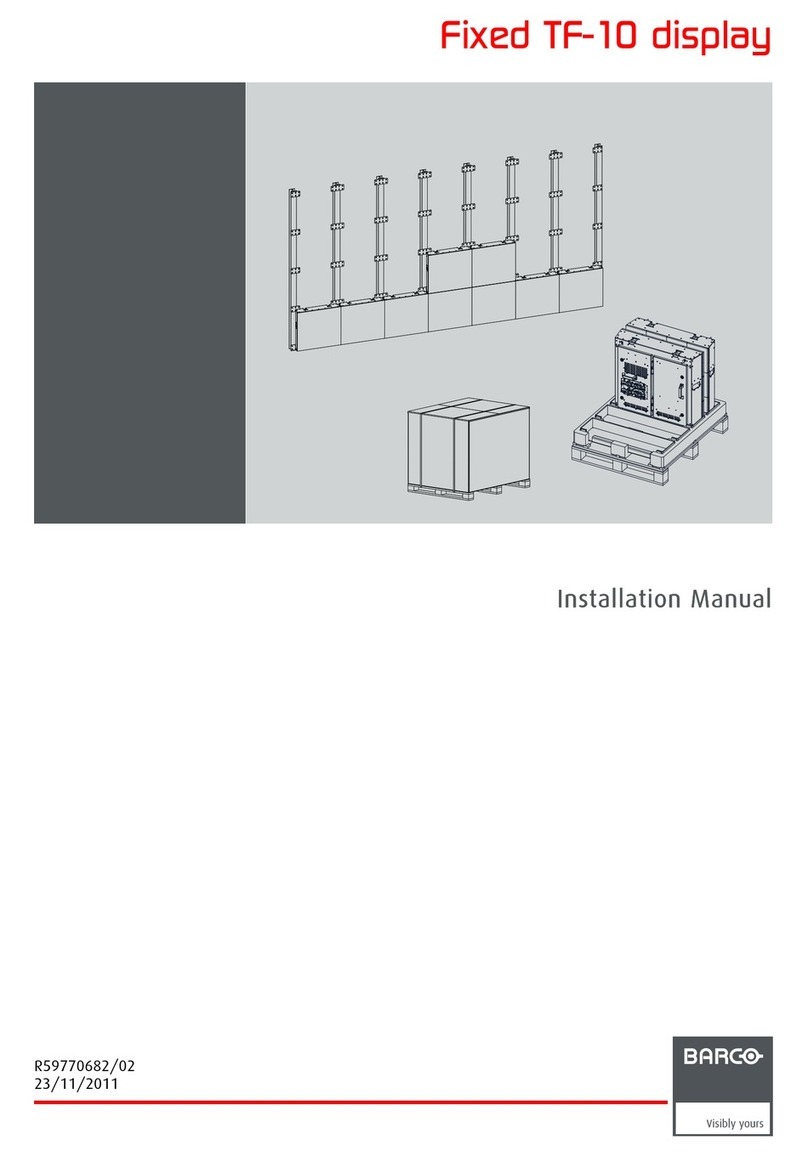 Barco TF-10 User manual