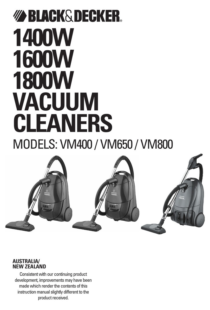 Black & Decker VM400 User manual