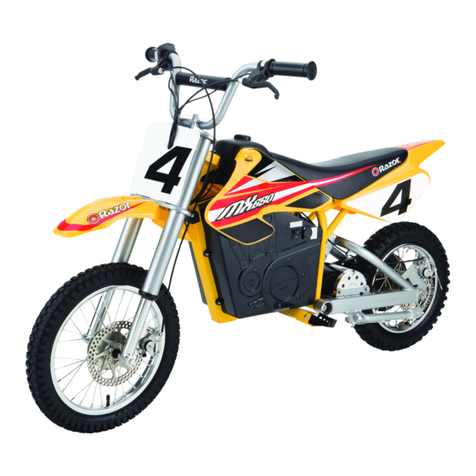 Razor Dirt Rocket SX500 owner's manual