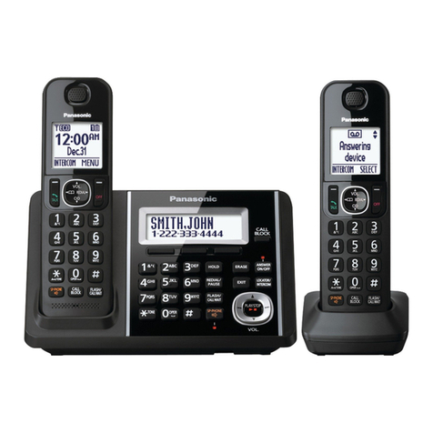 Panasonic KXTG6841 operating instructions