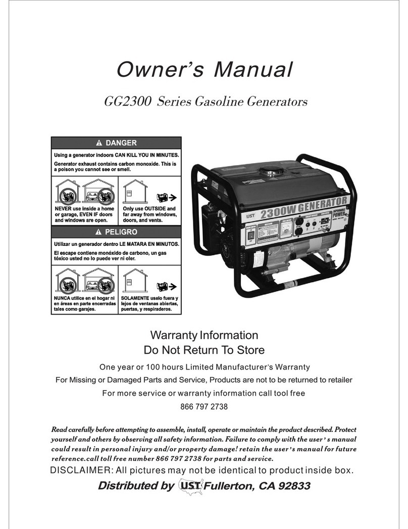 UST GC2300 Series owner's manual