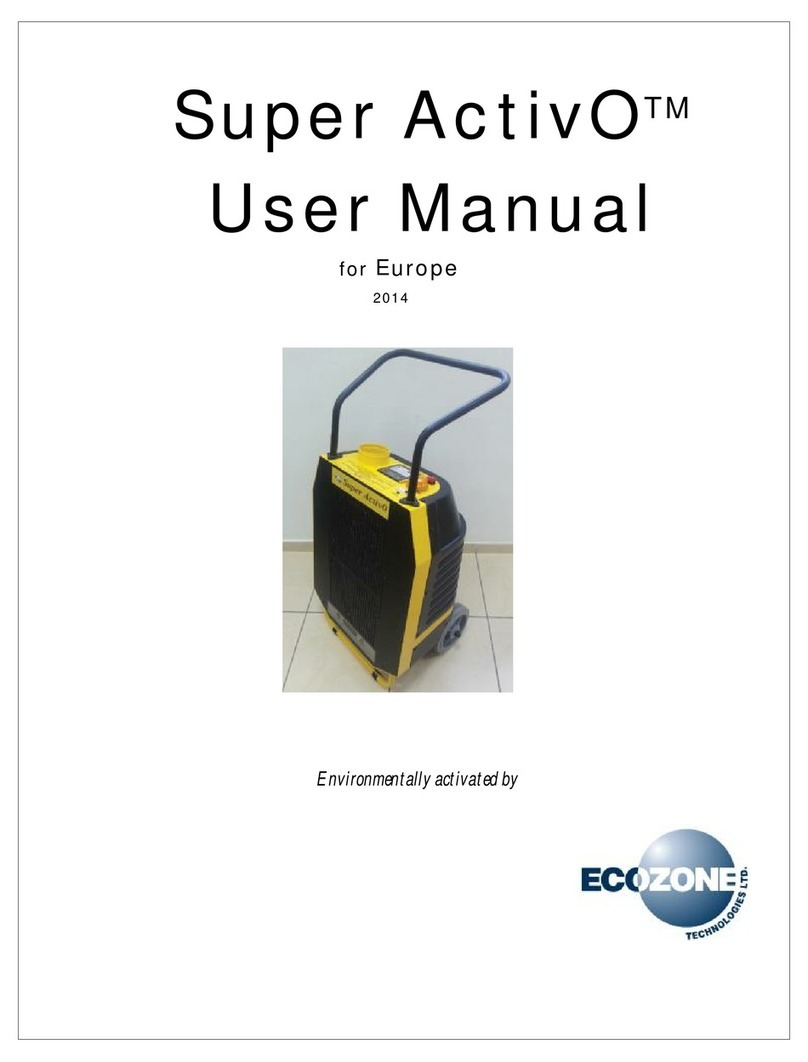 ecozone Super ActivO user manual