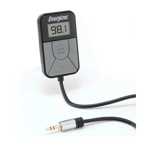 Energizer ENG-FMT1 user manual