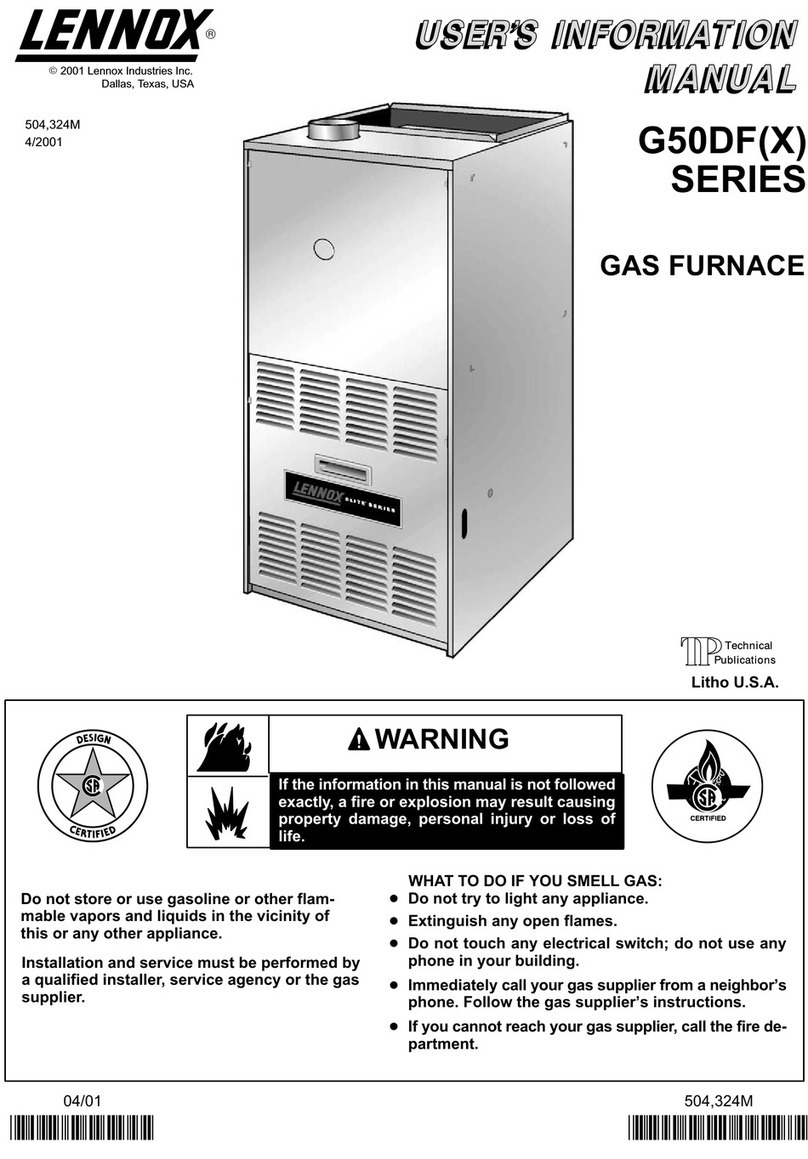 Lennox G50DF Series Guide