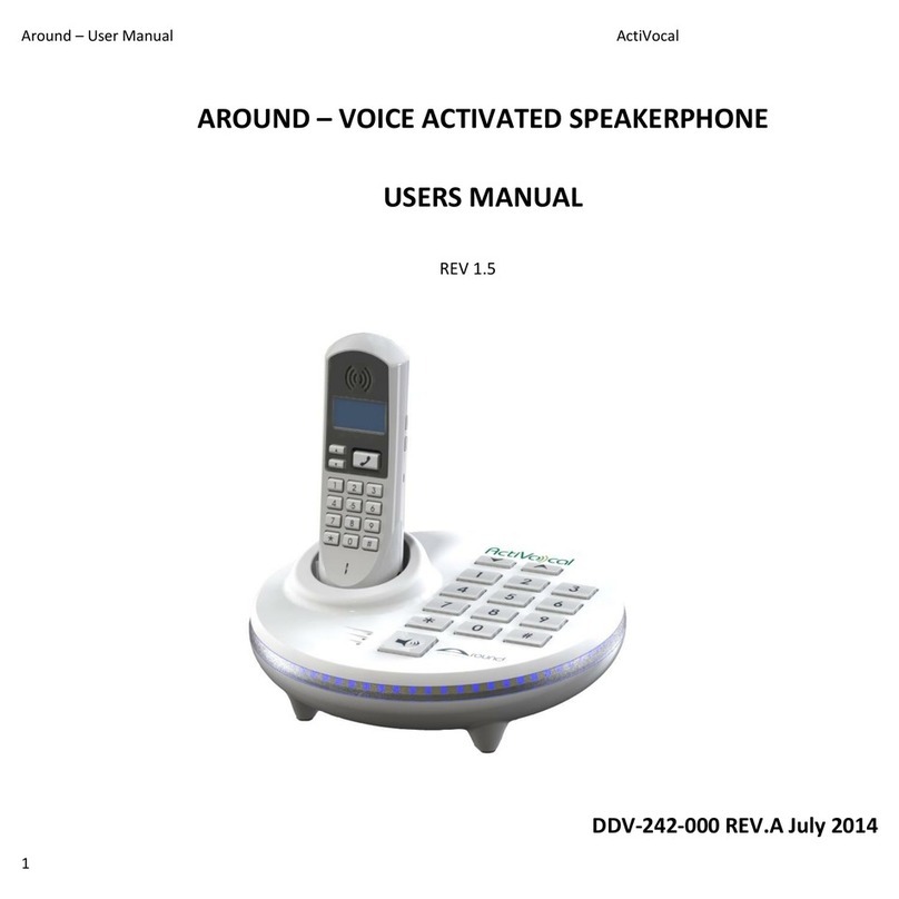 Activocal Around User manaul