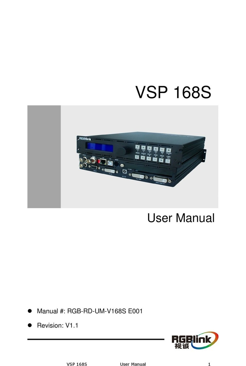 RGBlink VSP 168S user manual