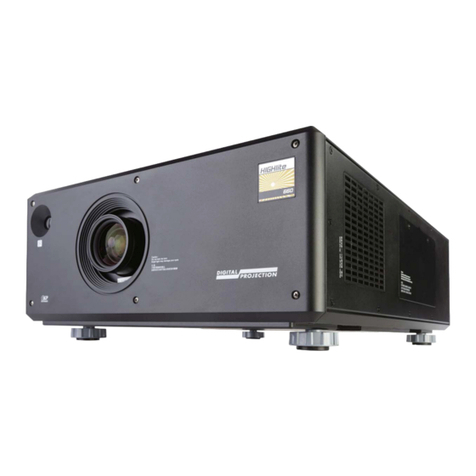 Digital Projection HIGHlite 740 Series User manual Digital Projection HIGHlite 740 Series User manual