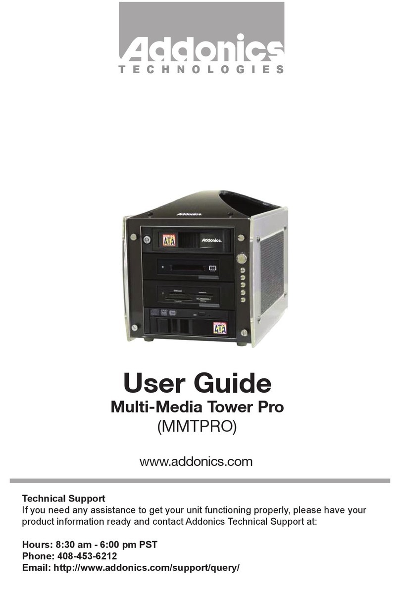 Addonics Technologies MMTPRO User manual