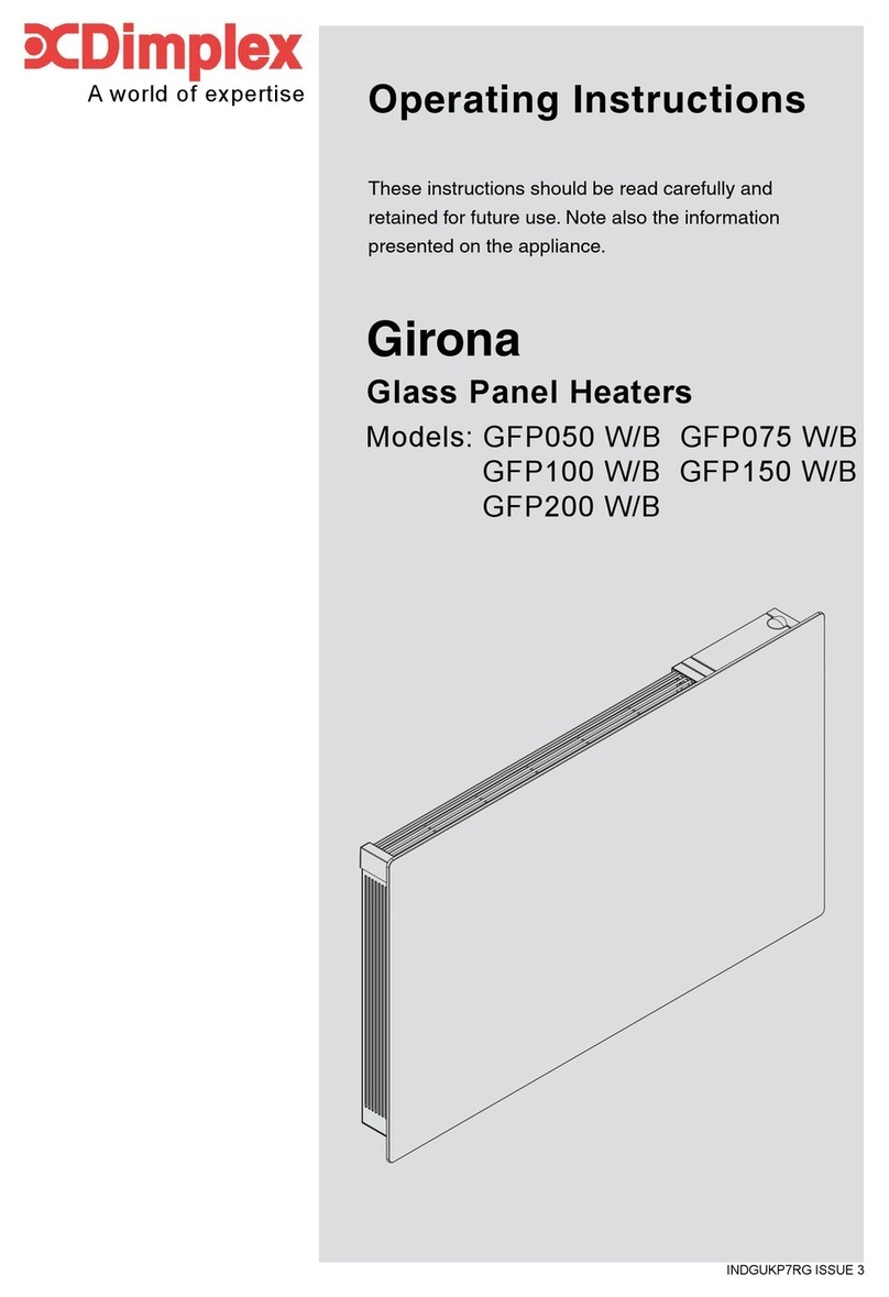 Dimplex Girona GFP 200 B User manual