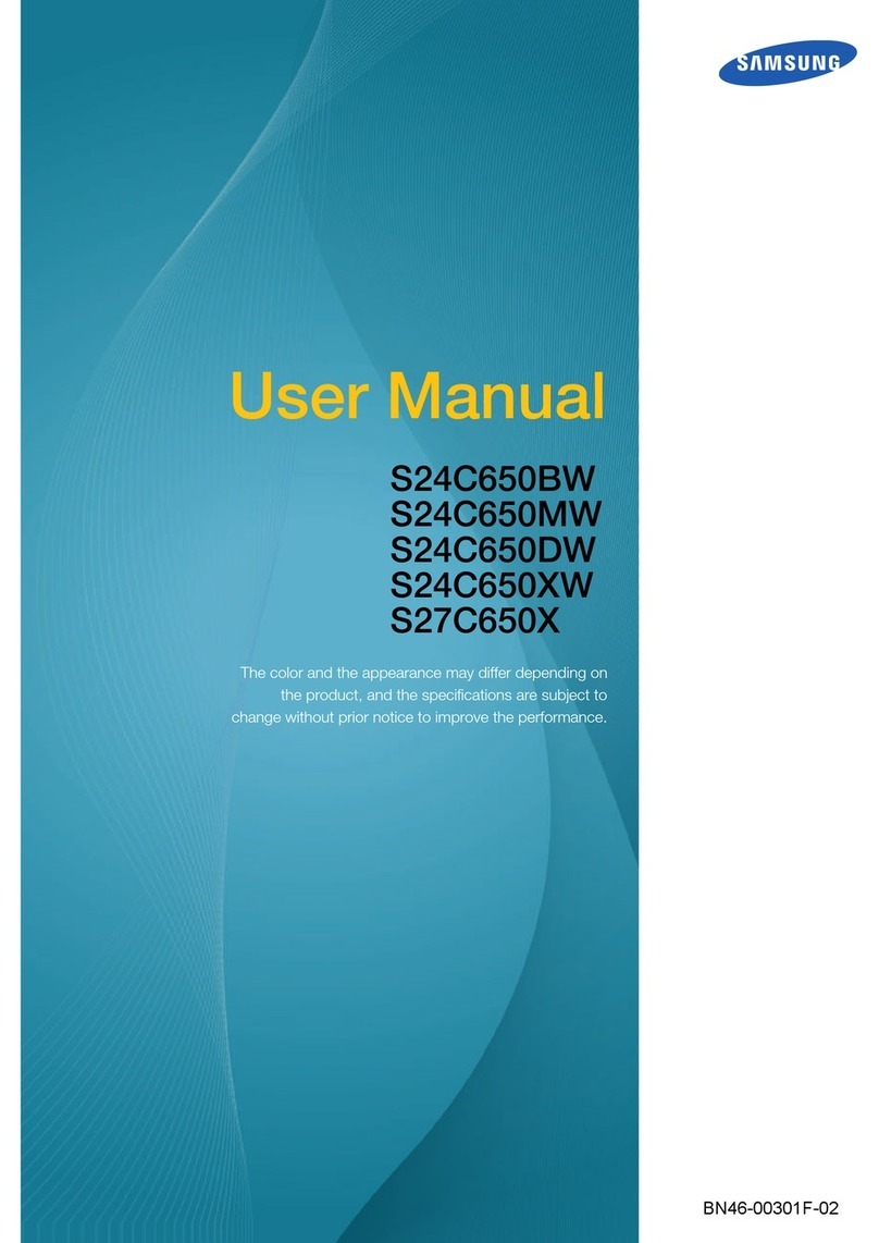 Samsung S24C650BW User manual