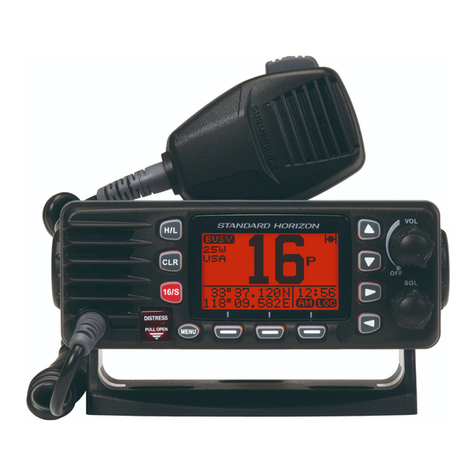 Standard Horizon Eclipse GX1300 User manual
