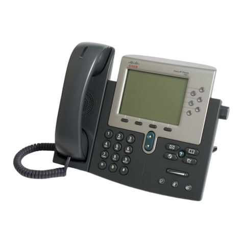 Cisco 7961 User manual