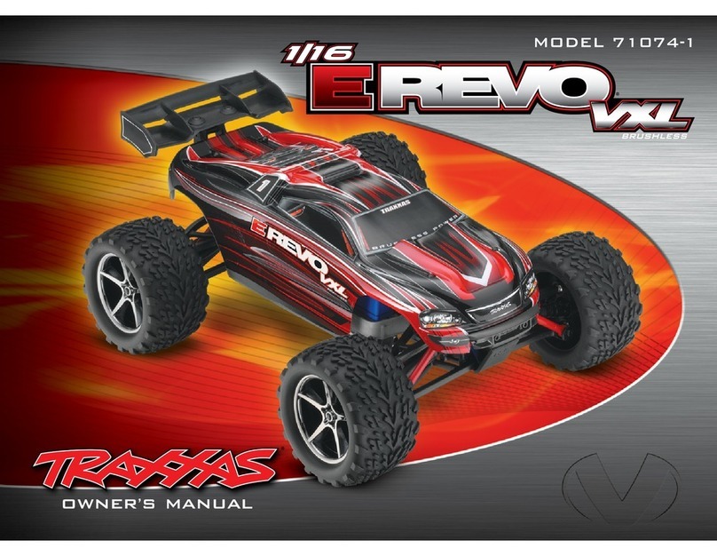 Traxxas ERevo VXL 71074-1 owner's manual
