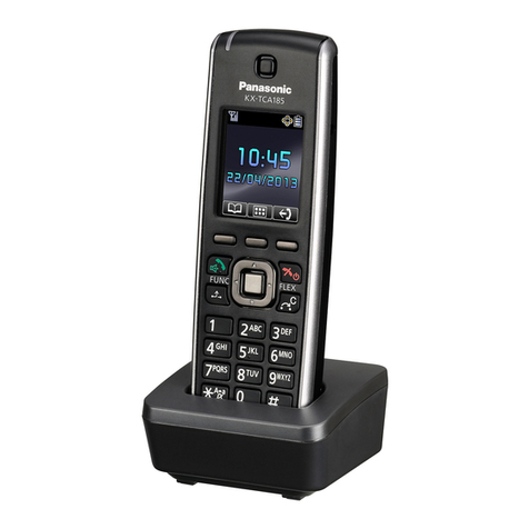 Panasonic KX-TCA185 operating instructions