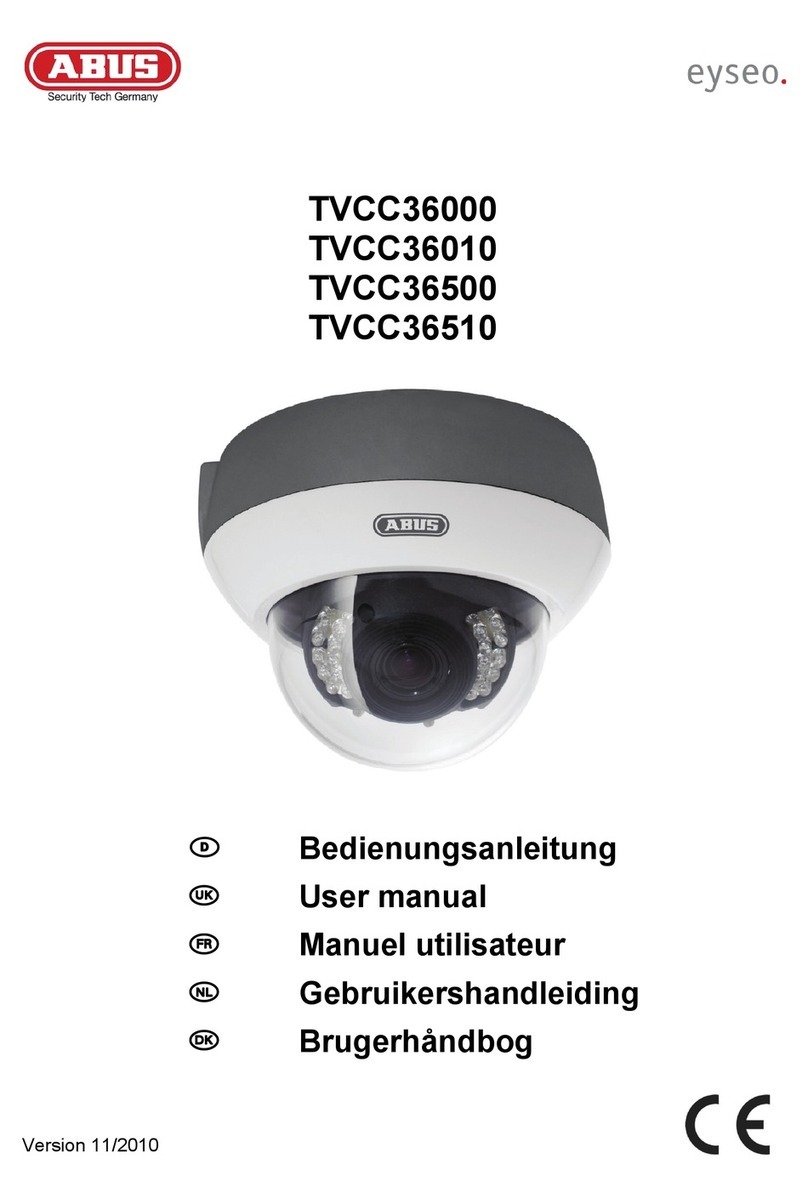 Abus TVCC36000 User manual
