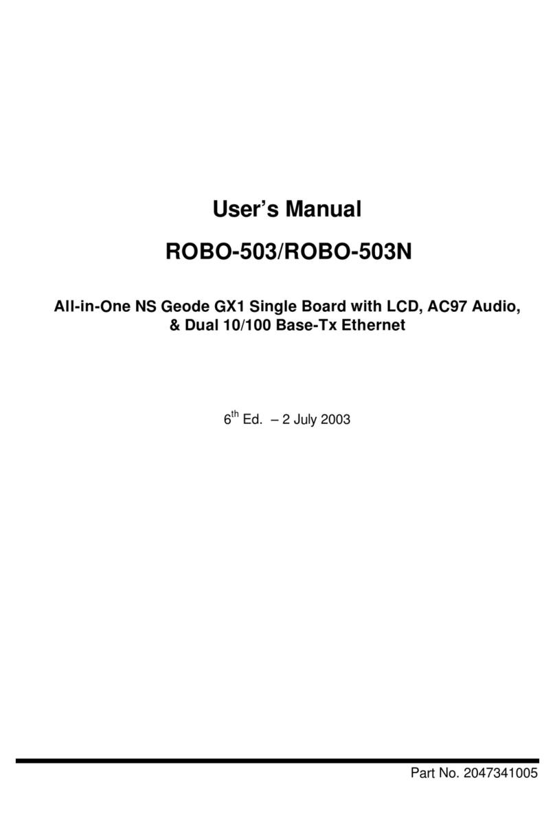 Portwell ROBO-503 User manual