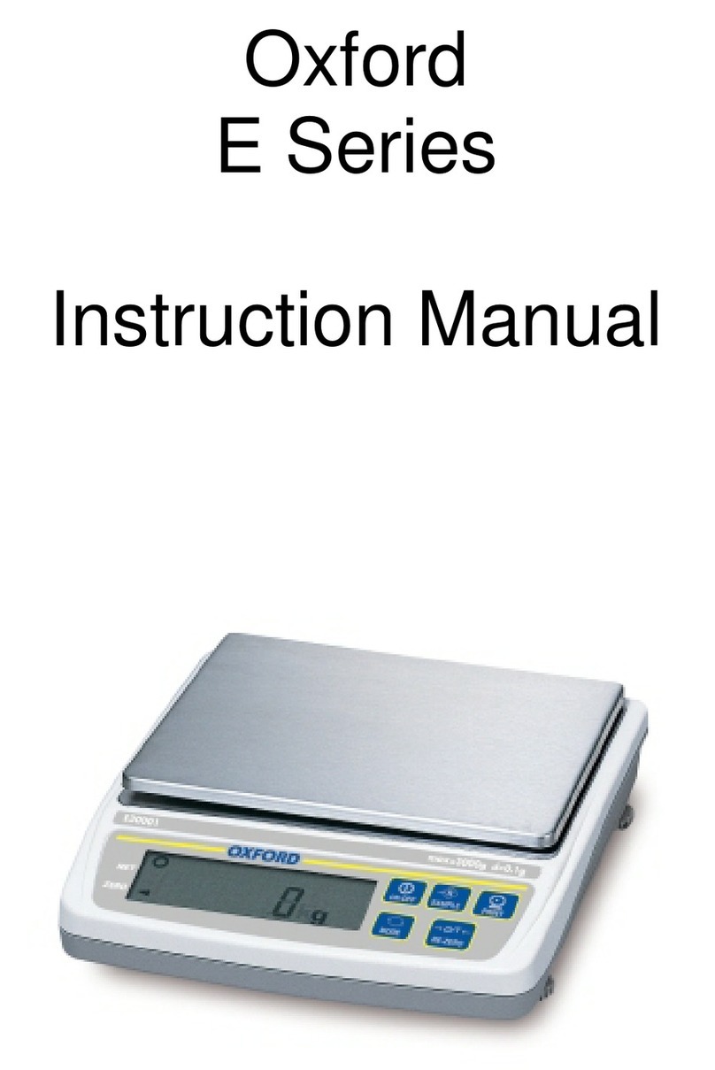 Oxford E2002 instruction manual