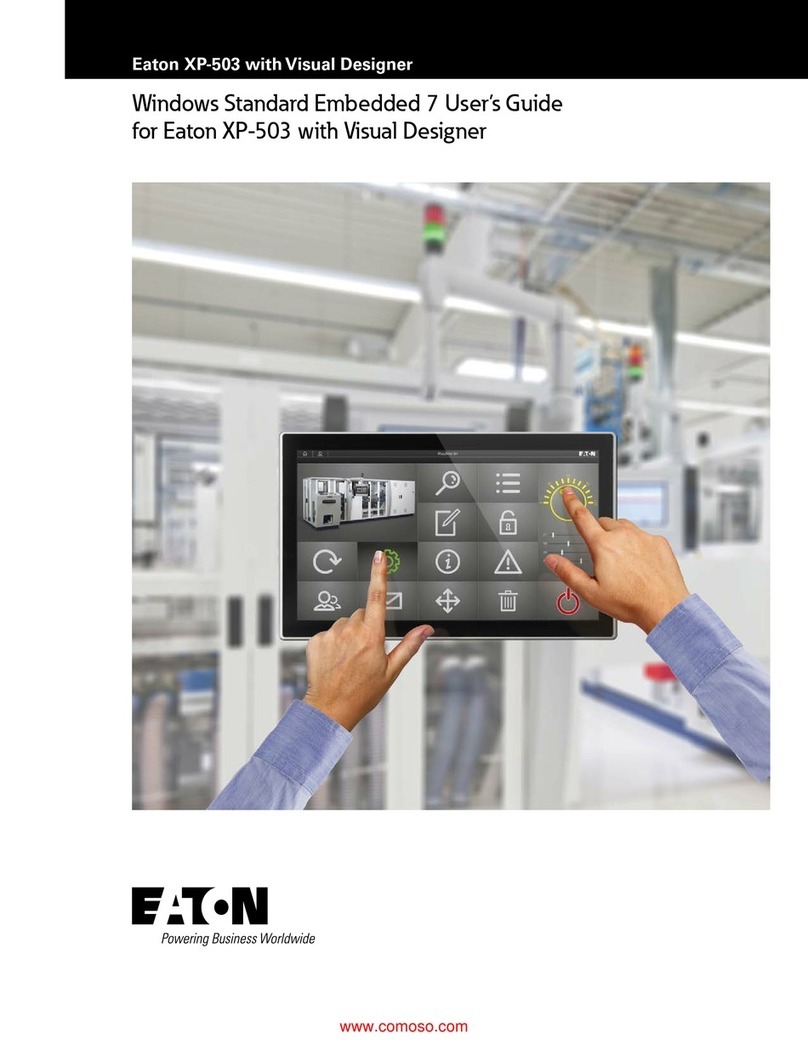 Eaton XP-503 User manual