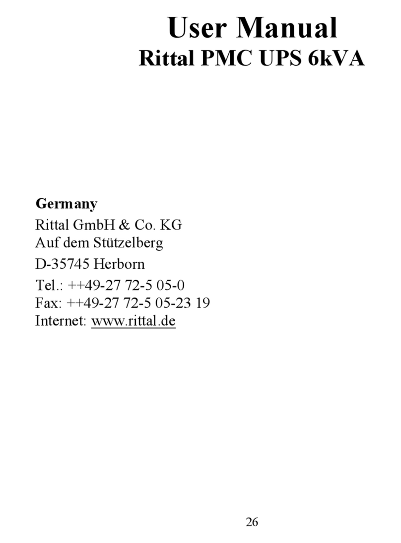Rittal PMC User manual
