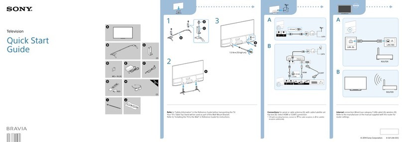 Sony Bravia KDL-55W817B User manual