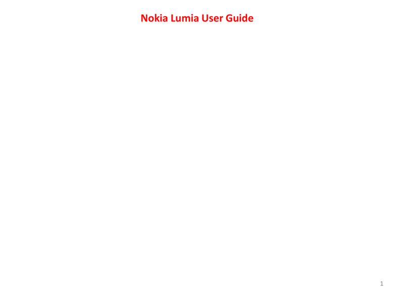 Nokia Lumia User manual