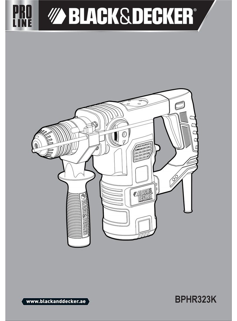 Black & Decker BPHR323K user manual