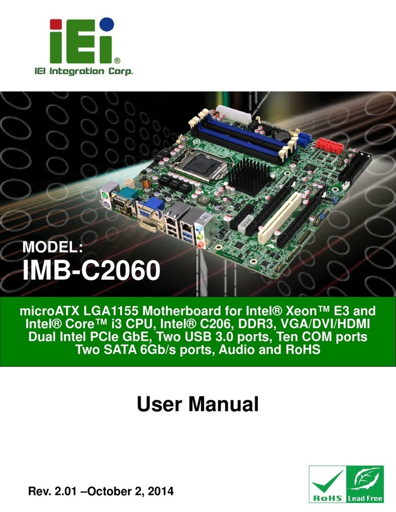 IEI Technology IMB-C2060 User manual