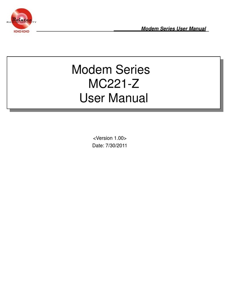Bointec Series MC221-Z user manual
