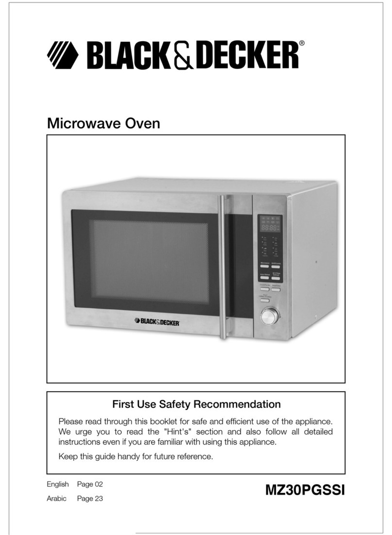 Black & Decker MZ30PGSSI User manual