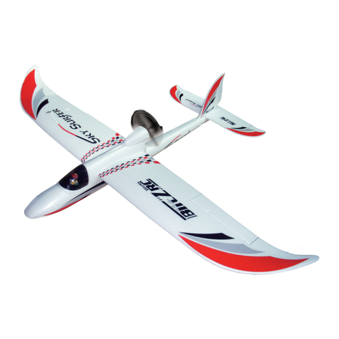 Hobby 4 CH BlitzRCWorks Sky Surfer RC Trainer... user manual