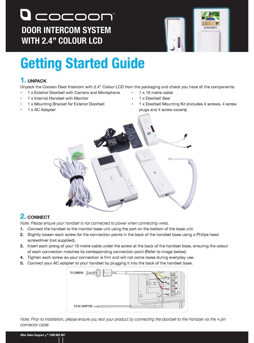 Cocoon HE414114 User manual