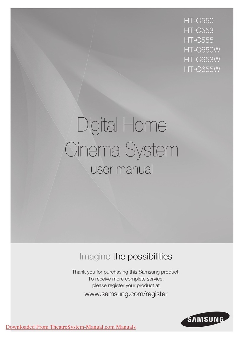 Samsung HT-C553 User manual