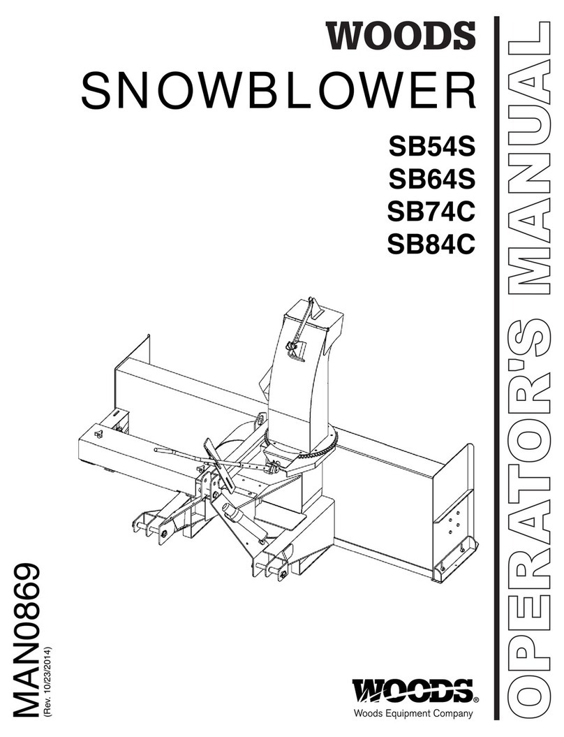 Woods SB54S Operator's manual